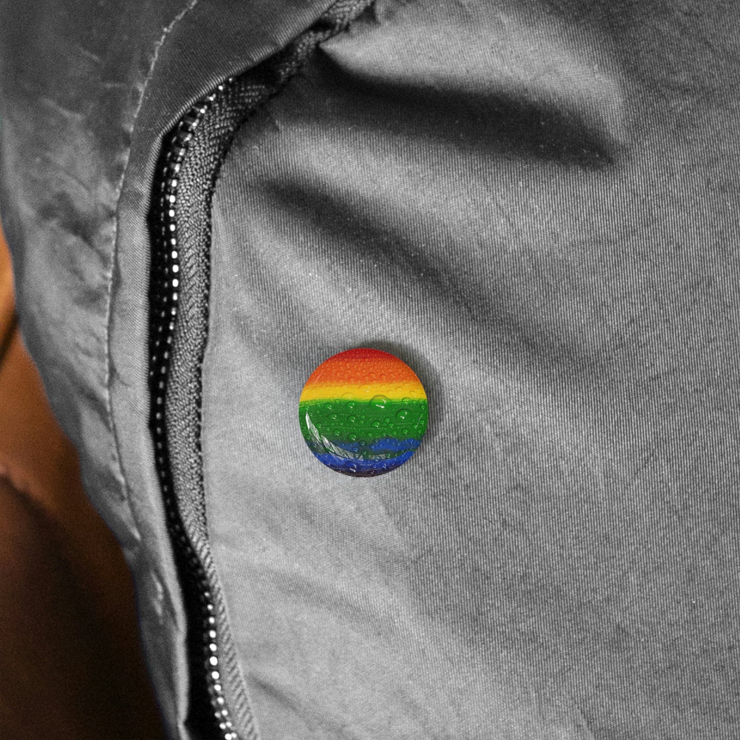 Pride Colors Pin Button