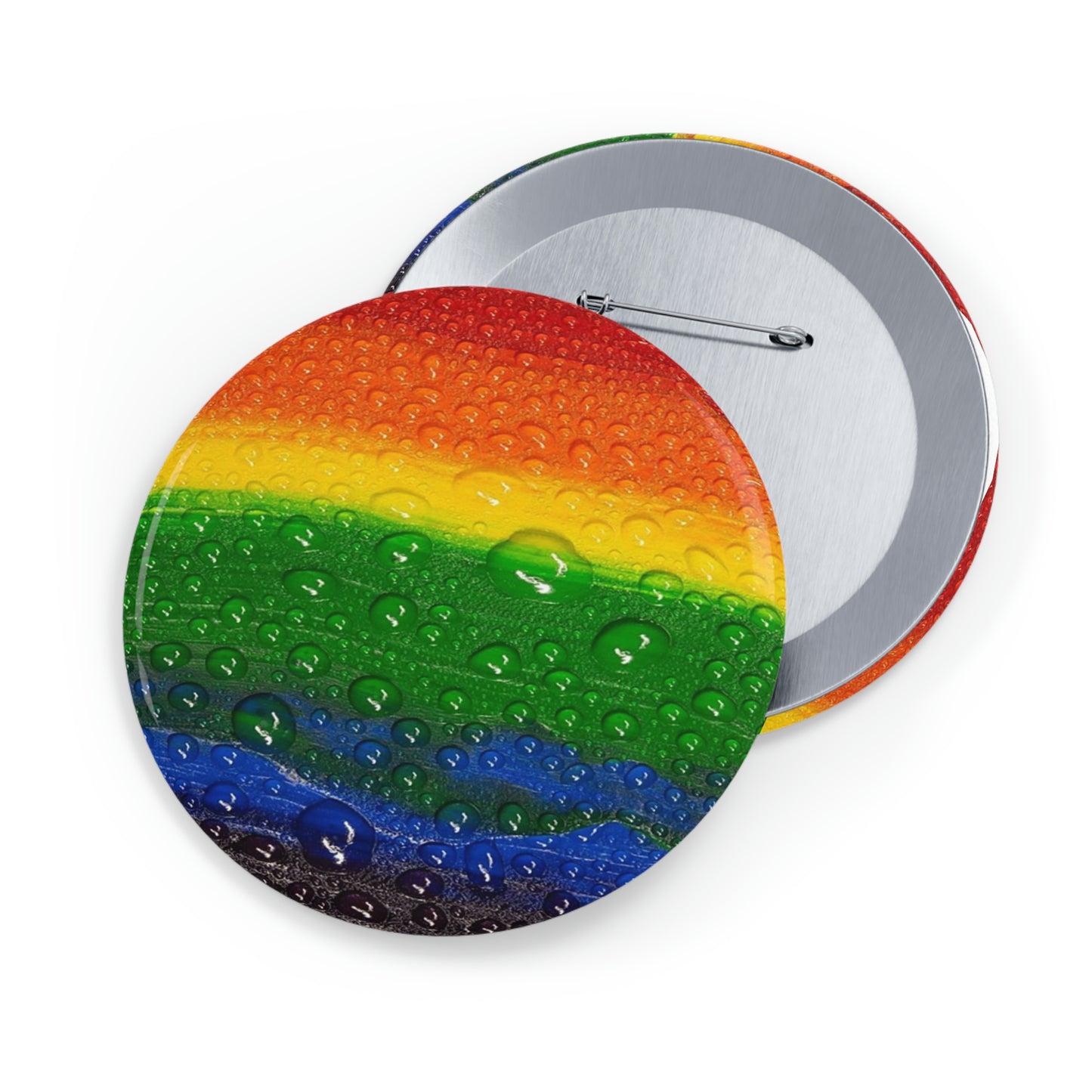 Pride Colors Pin Button