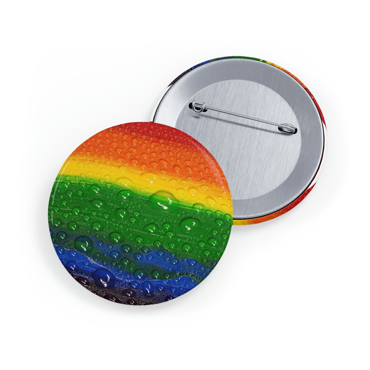 Pride Colors Pin Button
