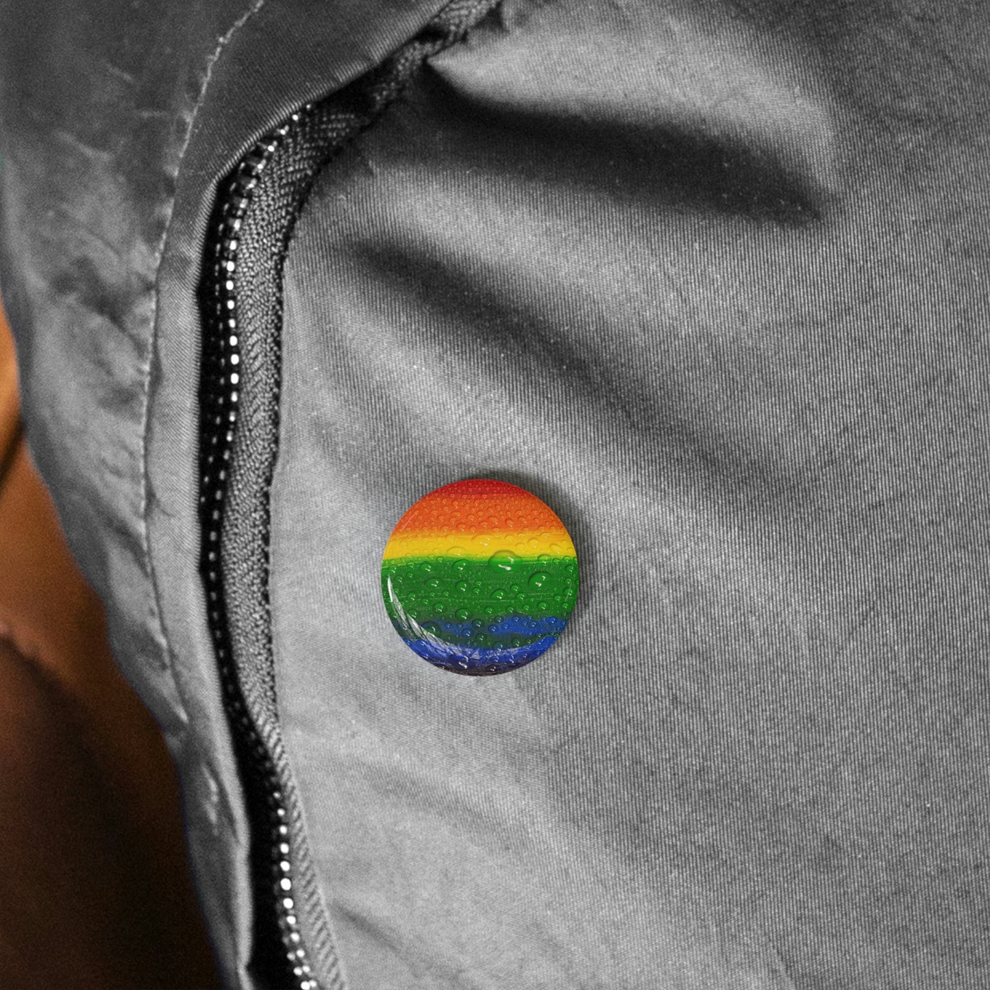 Pride Colors Pin Button