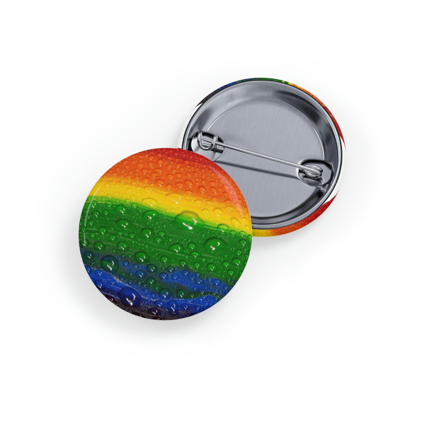 Pride Colors Pin Button