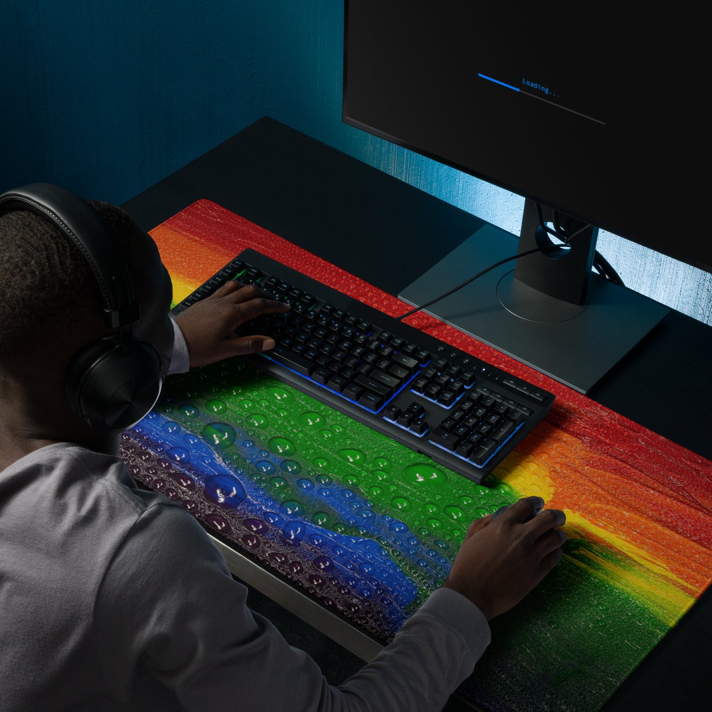 Pride Colors Gaming mouse pad